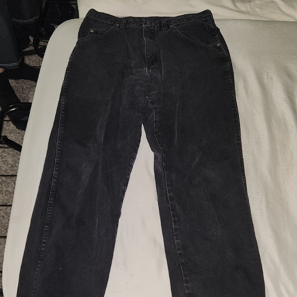 Classic Black Denim Jeans